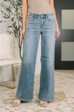 Adrian Mid Rise Retro Wide Leg