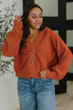 All For Me Henley Sweater
