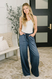 Ashley High Waist Featherweight Palazzo Jean