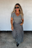 PREORDER: Calista Stripe Dress