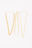 Big, Bold and Beautiful Layered Chunky Necklace in Gold