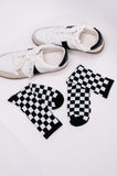 Check Yo'Self Quarter Socks