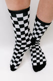 Check Yo'Self Quarter Socks