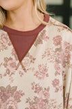 Come Out to Play Contrast Casual Pullover