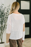Corner of the Block Loose Knit Sweater