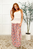 Day Dancing Ruffle Knit Tank Top