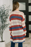 Definitely Dapper Striped Knit Cardigan