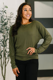 Dinner Plans Dolman Long Sleeve