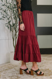 Easy Pick Tiered Maxi Skirt