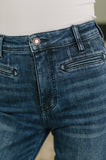 Emmy High Waist Bootcut Jean with Welt Pockets