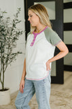Everyday Envy Cable Ribbed Knit in Light Olive