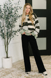Fall Into Us Color Block Knit Pullover