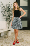 Feel My Roar Brushed High Waisted Skirt