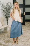 Feminine Intuition Button Down Blouse