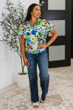 Fielding Questions Floral Top