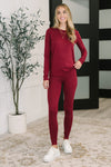 Get Me Cozy Set in Cabernet