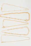 Golden Hour Links Everyday Set in Gold