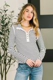 I Know What I Want Long Sleeve Henley Top- 8/27/2026