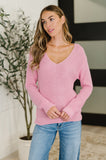 I'm All Yours V-Neck Sweater