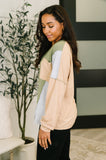 Jungle Trails Colorblock Top