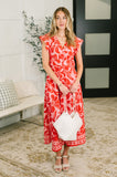 Just Yesterday Front Button Down Dress