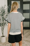 Key to Cute Textured Knit Top