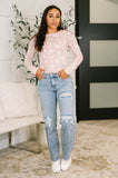 Literally Obsessed with Me Long Sleeve Top in Mauve
