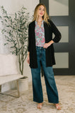 Lizzy Cardigan in Black