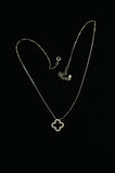 Lucky Girl Syndrome Sterling Silver Pendant Necklace