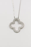 Lucky Girl Syndrome Sterling Silver Pendant Necklace