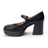 Matilda Platform Heel in Black
