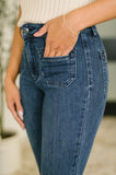 Mackenzie High Waist Flare with Vintage Pocket