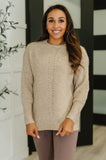 Make it Easy Textured Sweatshirt