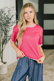 My, Oh, My Trim Detail Top