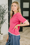 My, Oh, My Trim Detail Top