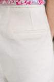 Only Pair High Waisted Wide Leg Bottoms in Off White