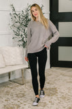 Rush of Joy Textured Long Sleeve Top
