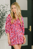 Seems Okay Abstract Print Romper