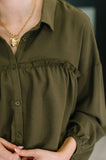 She's Got A Way Button Down Blouse