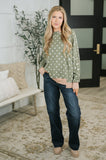 Speaks for Itself Textured Relaxed Pullover