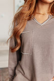 Spring In My Step V-Neck Pullover