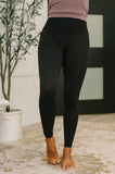 Sunday Splits High Waisted Leggings in Black