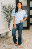That Easy Notch Neck Blouse