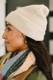 Toasted Texture Waffle Knit Beanie