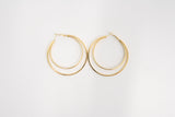 Two's a Party Double Hoop Earrings