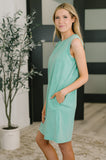 Your Attention Mineral Wash T-Shirt Dress
