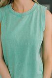 Your Attention Mineral Wash T-Shirt Dress