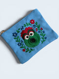 Baseball Mascot Embroidered Pouch Wallet Philadelphia Philly