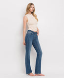 MID RISE BOOTCUT JEANS LV1064