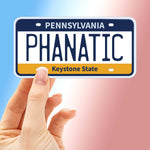 Phanatic Philadelphia Sticker - Pennsylvania Decal